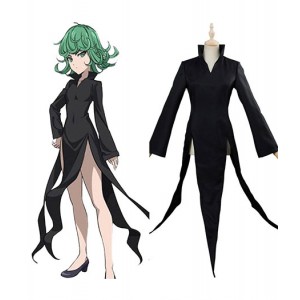 One Punch Man : Noir Uniforme Tatsumaki Tornado Costume Cosplay Acheter